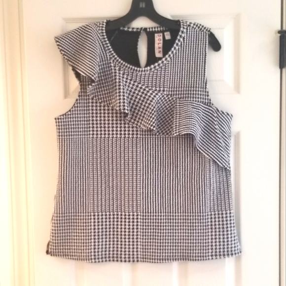 NWT Dolan Callan Ruffled Top - Picture 5 of 8